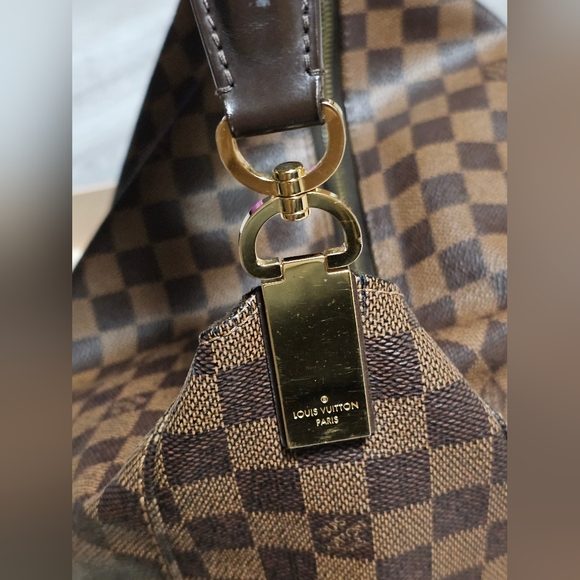 SOLD!!! Authentic Pre-Loved Louis Vuitton Damier Ebene Portobello GM Hobo - Picture 9 of 13